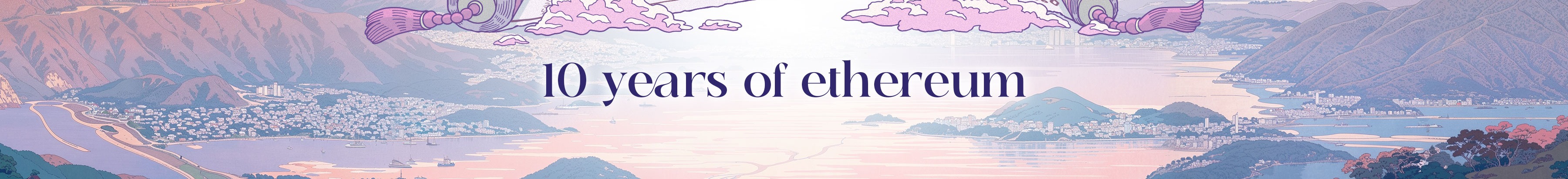 Ethereum's 10th anniversary community parties.